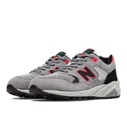 Women's Lifestyle & Retro New Balance 580 Gray with Bright Cherry & Black C83x2407